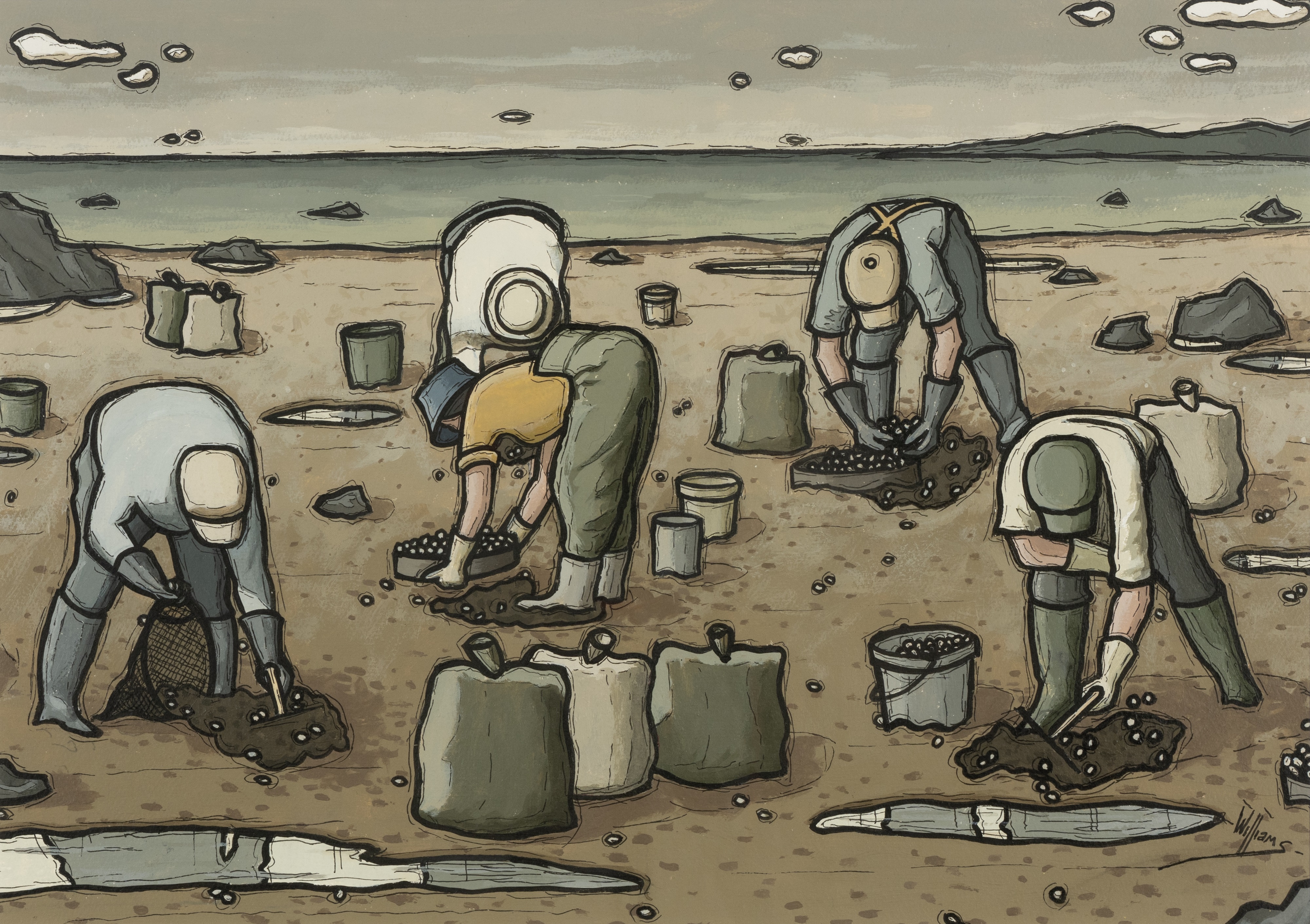 Cockle Pickers